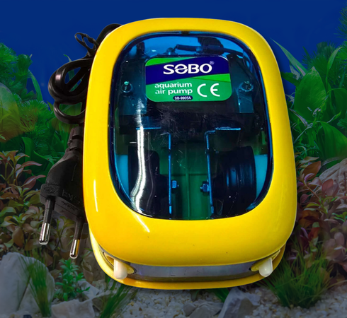 SOBO Double Outlet Aquarium Air Pump